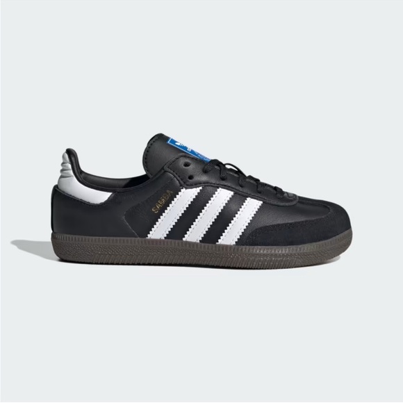 adidas Other - Adidas Samba OG Kids Black White Sneakers - NWT